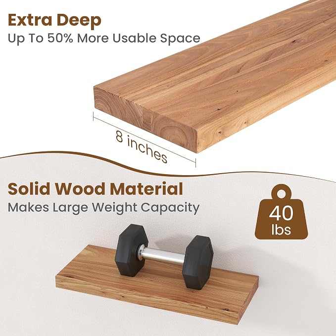 Floating Shelves for Wall Decor, Wall Shelves - Image 5