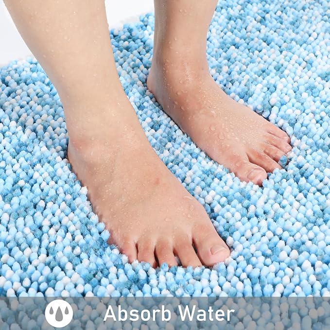 Yimobra Luxury Bathroom Rugs, Extra Soft Chenille Mats - Image 7