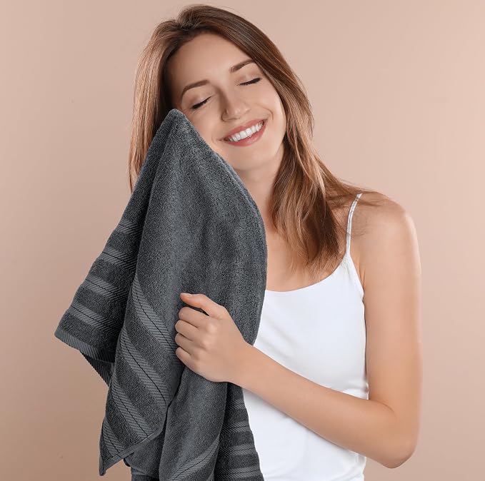 Utopia Towels 4 Pack Premium Extra Large Bath Towels Set, 100% Ring Spun Cotton - Image 8