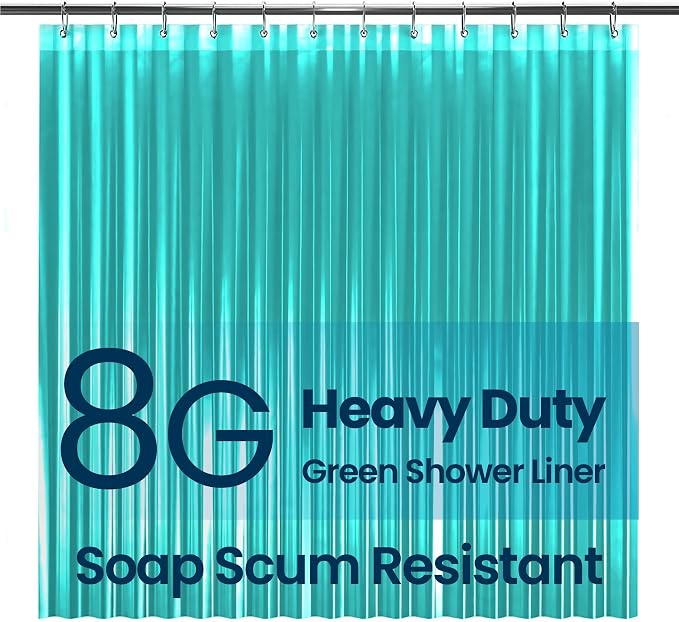 LiBa Bathroom Shower Curtain Premium PEVA Non-Toxic by Liba