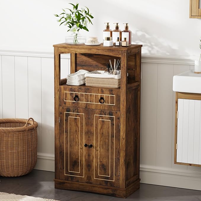 Farmhouse Storage Cabinets by vividwood
