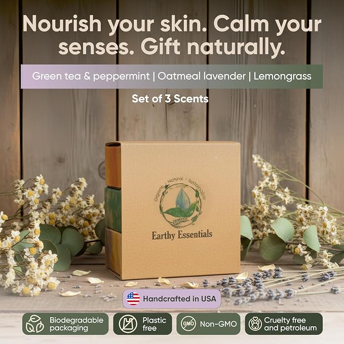 Organic Bar Soap Set – Handmade Natural Soap Bars - Image 5