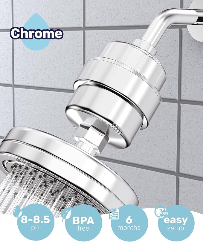 Wamery Shower Head Filter for Hard Water - Image 8