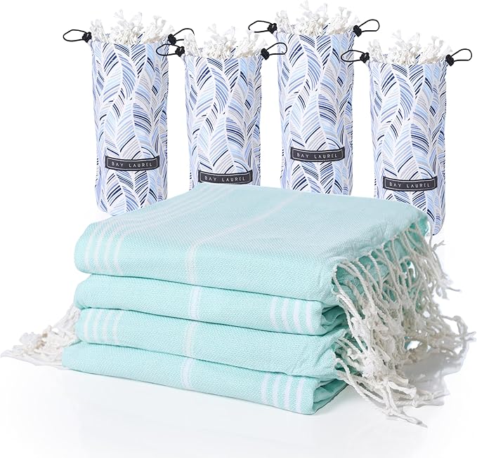 BAY LAUREL Turkish Beach Towel by BayLaurel