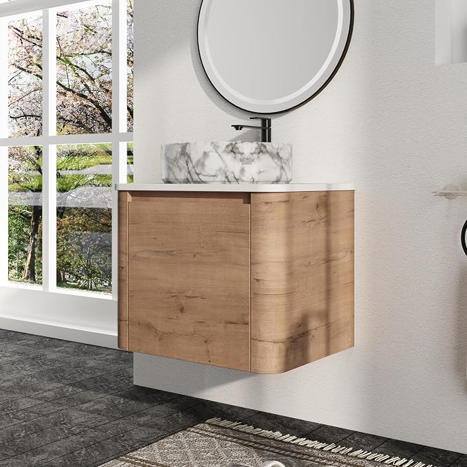 Malwee 24" Floating Bathroom Vanity by Malwee-SweetStar