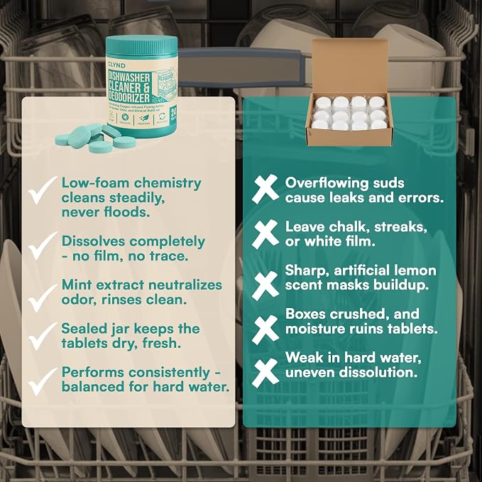 Dishwasher Cleaner and Deodorizer Tablets - Image 7
