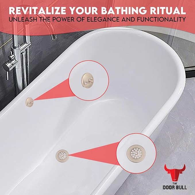 Trip Lever Bathtub Drain Kit - Image 4