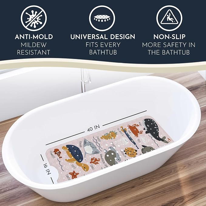 Bath Tub Mat Non Slip Anti Mold - Image 2