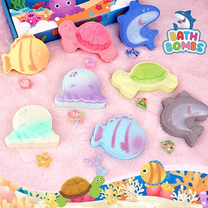 Sea Animal Bath Bombs for Kids - Image 6