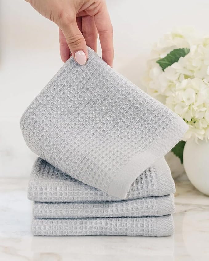Cozy Earth Waffle Washcloths - Image 2
