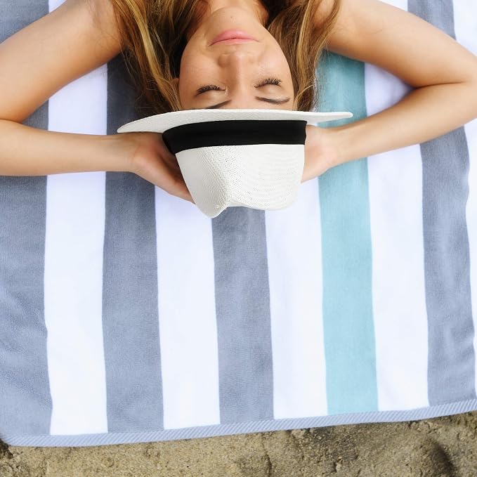 Laguna Beach Textile Co. Striped Cabana Beach Towel - Image 6