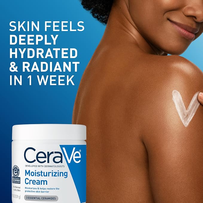 CeraVe Moisturizing Cream, Body and Face Moisturizer - Image 7