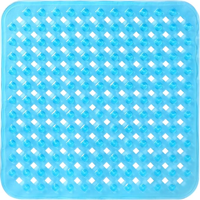 Yimobra Square Shower Mat Non Slip, Super Strong Suction Cups, Machine Washable by Yimobra