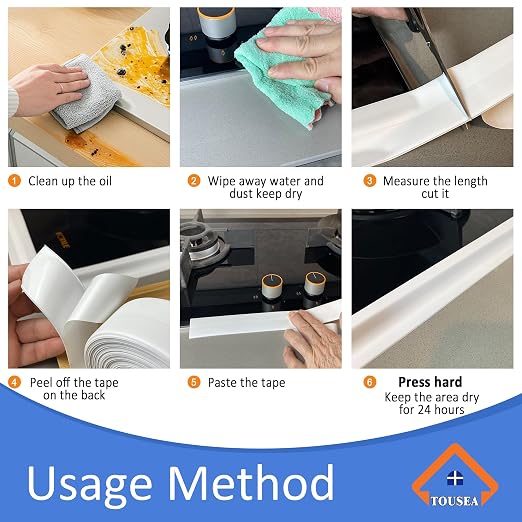 Waterproof Self Adhesive Caulk Tape 1.5" x10.5Ft - Image 4