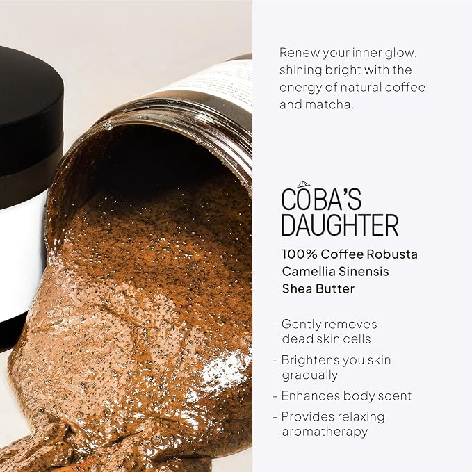 COBA'S DAUGHTER Robusta Coffee Body Scrub| Exfoliating - Image 6