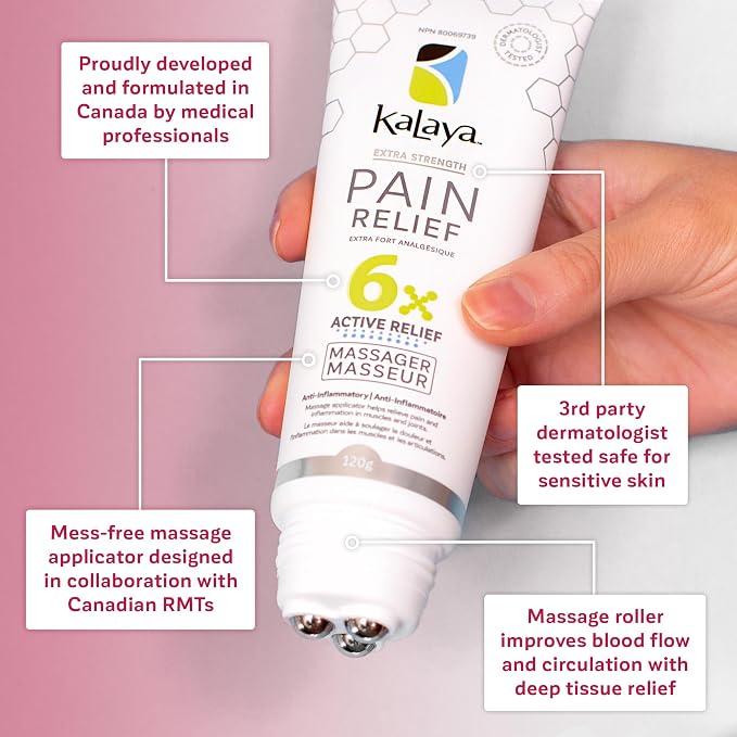 Kalaya Pain Relief Cream with Arnica – Fast-Acting Joint & Muscle Pain Relief – - Image 2