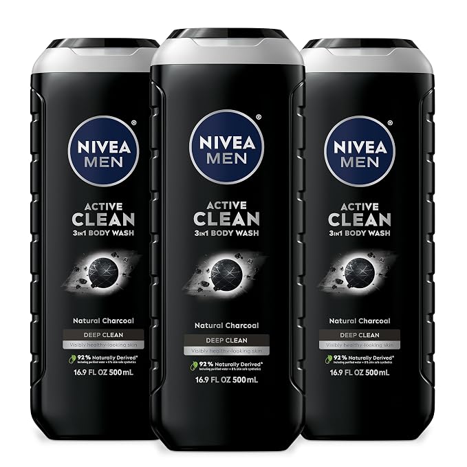 NIVEA Men Active Clean Body Wash by NIVEAMen