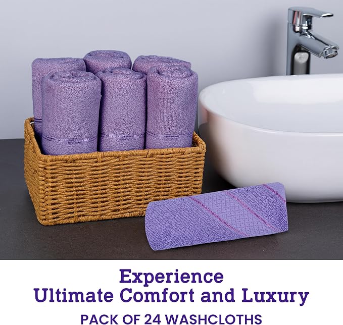 Casa Lino Face Towels & Body Wash Cloths - Image 2
