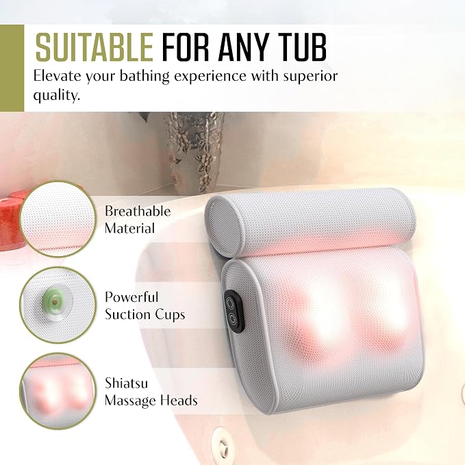 MONET Massaging Bath Pillow - Image 5
