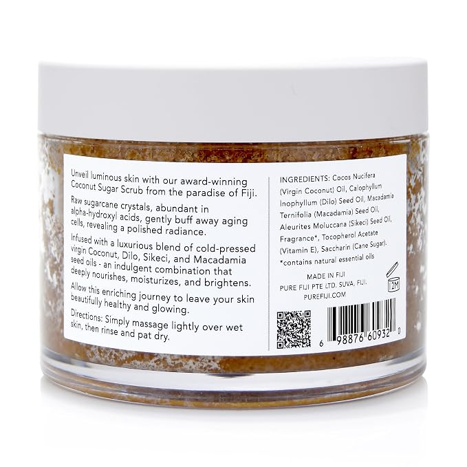 Pure Fiji Coconut Sugar Body Scrub - Image 2