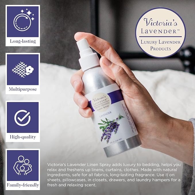 Victoria's Lavender Linen Spray - Image 2