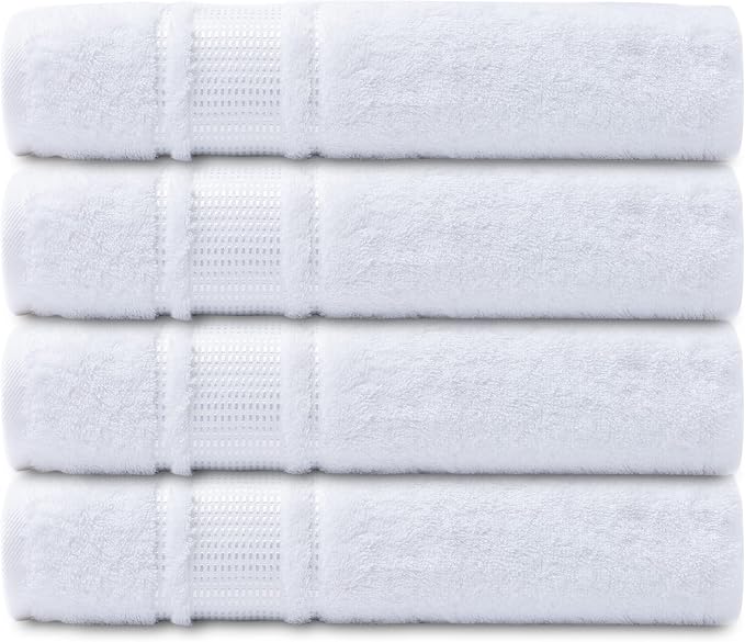 Melissa Linen, Fingertip Towels 4 Pack, 100% Turkish Cotton, Small Hand Towels - Image 3