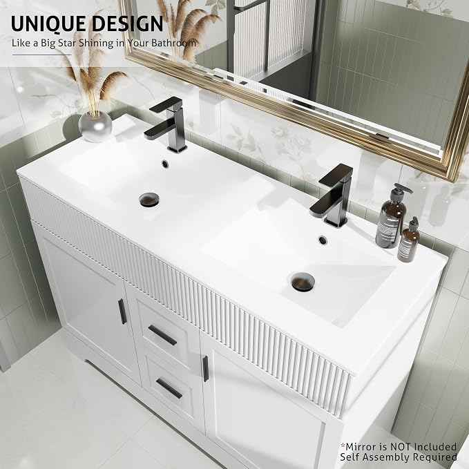 eclife 48" Bathroom Vanities Sink Combo - Image 6