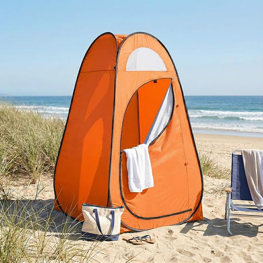4x4ft Pop Up Privacy Shower Tent by Dapzeosnry