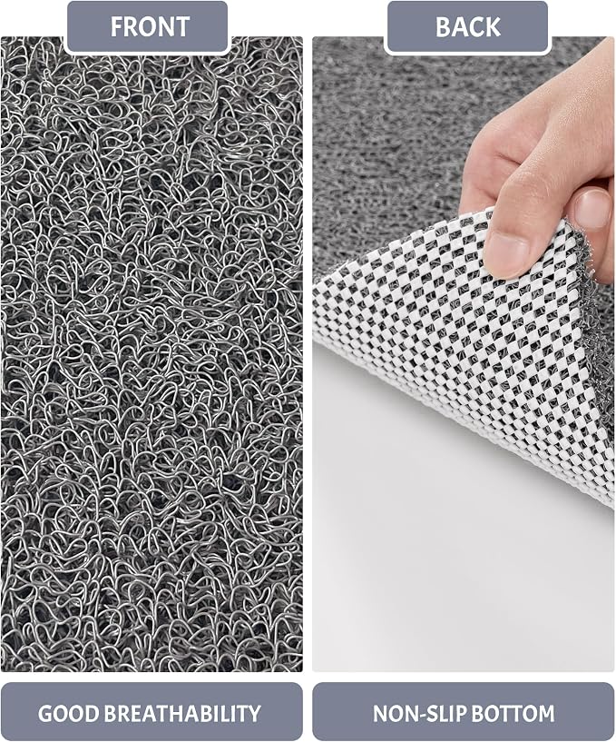 Mecko Square Non-Slip Shower Mats - Image 3