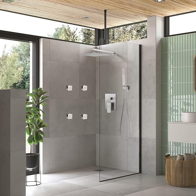 Full Body Shower System Concealed Shower Faucet Set - Image 7