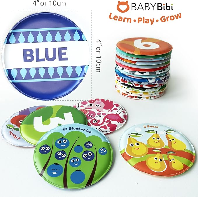 Floating Baby Flash Cards for Bathtub - Image 4