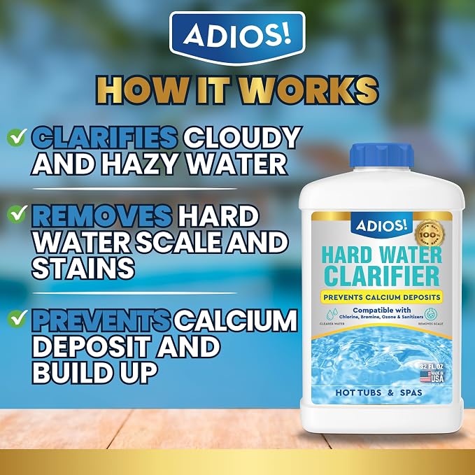 Hot Tub Hard Water Calcium Remover - 16oz - Image 2