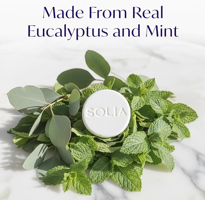 Solia Shower Steamers Eucalyptus and Menthol 15-Pack - Image 4