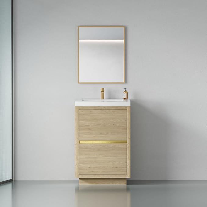 24" Freestanding Bathroom Vanity by DOPERFE