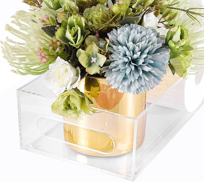 IEEK Toilet Paper Basket, Acrylic Toilet Paper Holder - Image 6