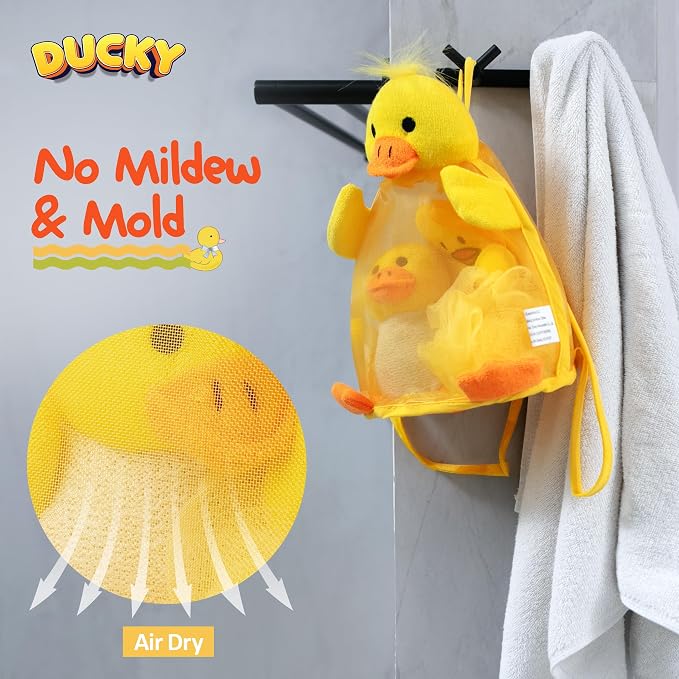 Ducky Scrub 'N Soak Baby Loofah - Image 5