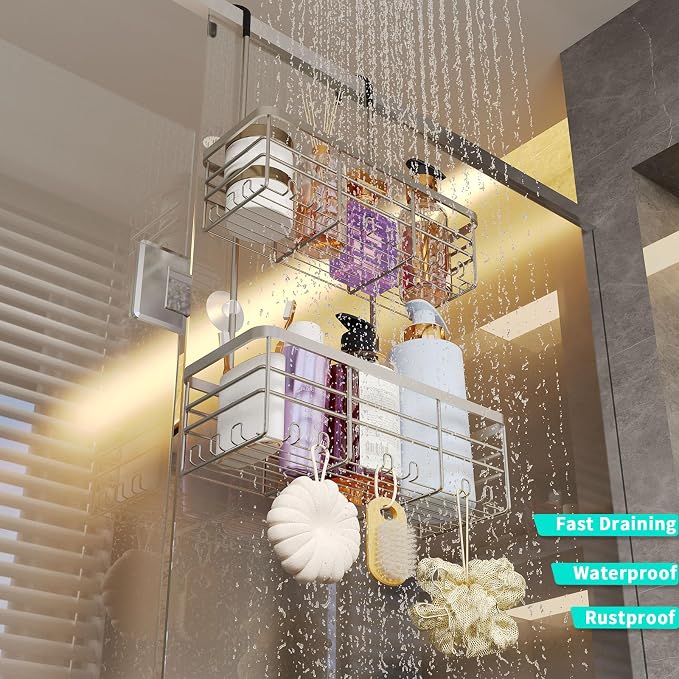 HapiRm Hanging Shower Caddy Organizer - Image 6