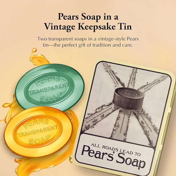 Pears Soap Gift Set, Vintage Tin - Image 3