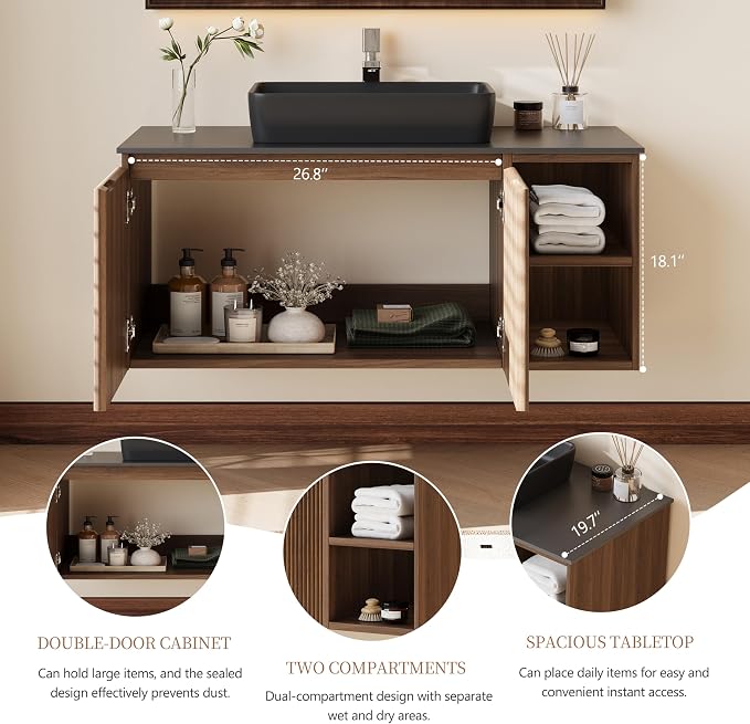 36" Floating Bathroom Vanity - Image 4