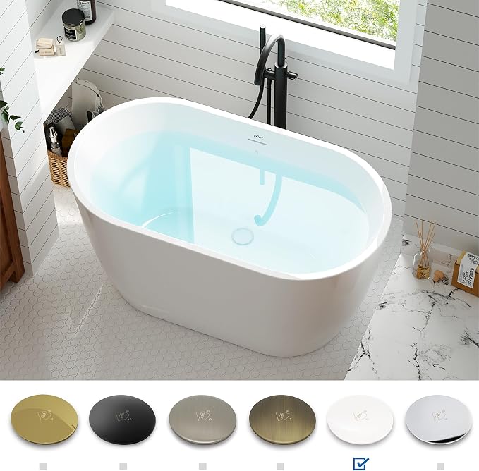 FerdY 47" Bali Acrylic Freestanding Bathtub - Image 6