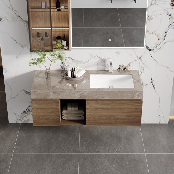 48 inch Floating Bathroom Vanity by FHKJHOME
