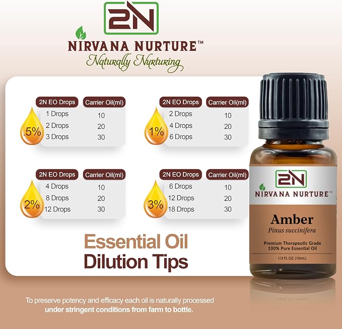 Amber Essential Oil 100% Pure Premium Therapeutic Grade - Image 7