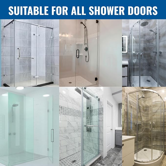 KC Hardware Frameless Shower Door Bottom Seal Strip - Image 8