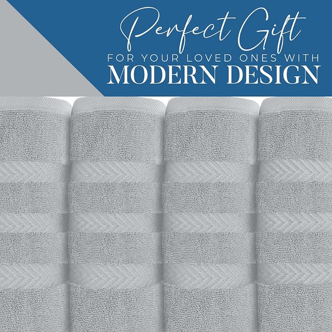 DAN RIVER 2 Pack Luxury Bath Sheets 35x70, 600 GSM, Soft & Quick Dry 100% Ring - Image 4