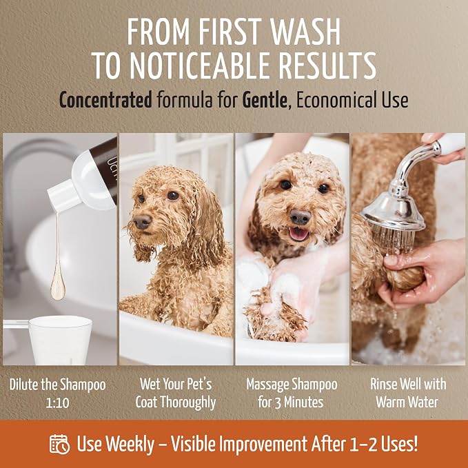 Tauro Pro Line Deshedding Dog Shampoo - Image 5
