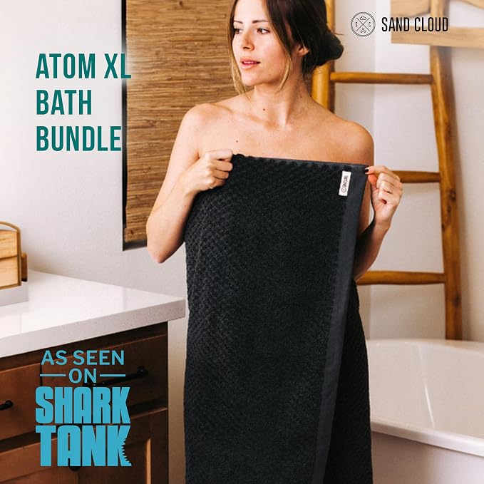 Sand Cloud Turkish Bath Towels for Bathroom - Image 2