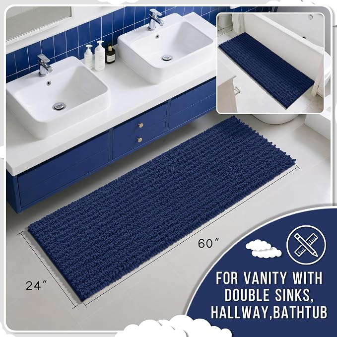 Yimobra Bathroom Runner Rug 60x24 Inch - Image 2