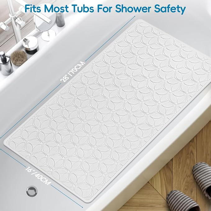 WRISIN Bathtub Mat Non Slip - Image 8