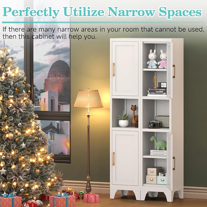 67" H Tall Bathroom Storage Cabinet - Image 2