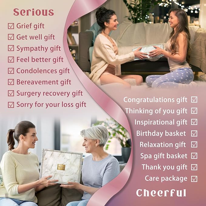 Get Well Soon Gift Baskets For Women, Birthday Gifts, Care Package, Condolences - Image 2